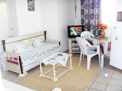 Appartement Azur à Hammamet : Jolie vue Mer/Jardin