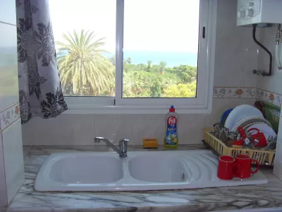 Photo 21 de Appartement Azur à Hammamet : Jolie vue Mer/Jardin