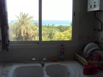 Photo 22 de Appartement Azur à Hammamet : Jolie vue Mer/Jardin