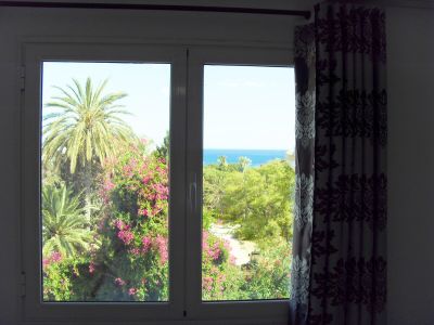 Photo 14 de Coquette appartement à Hammamet : vue Mer/Jardin