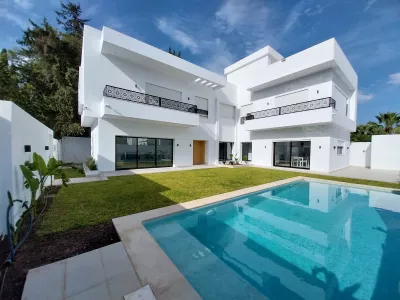 Photo 50 de Luxueuse villa Hammamet Family à 900m de la plage