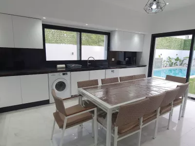 Photo 9 de Luxueuse villa Hammamet Family à 900m de la plage