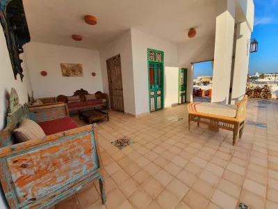 Maison atypique de la médina proche de la plage