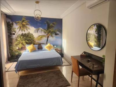 Photo 4 de Superbe appartement en bord de mer/vue à Hammamet