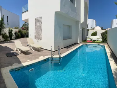 Photo 21 de Villa avec piscine à Yasmine Hammamet
