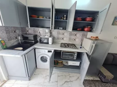 Photo 19 de T2 de charme vue mer sur la corniche houmet souk