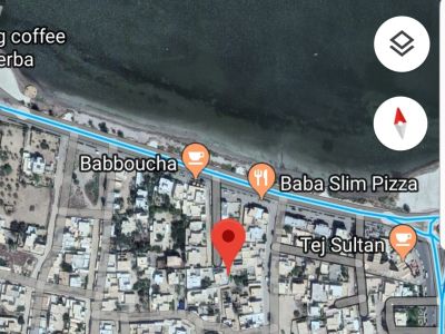 Photo 32 de T2 de charme vue mer sur la corniche houmet souk