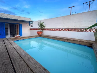 Photo 29 de Bleu panoramique/ piscine privée à Sidi Bousaid