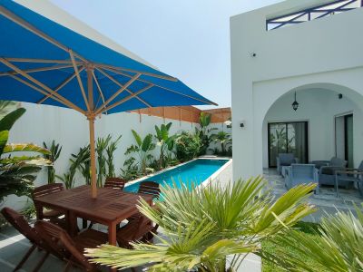 Photo 76 de Belle maison avec belle piscine/très proche de la mer