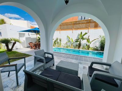 Photo 88 de Belle maison avec belle piscine/très proche de la mer