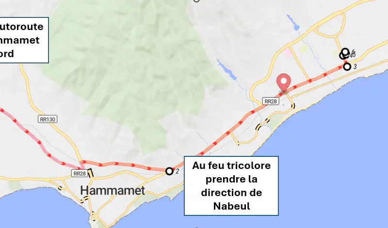 Résidence Tej el Bahr 2 : Hammamet-Nord Mrezga - Photo 14