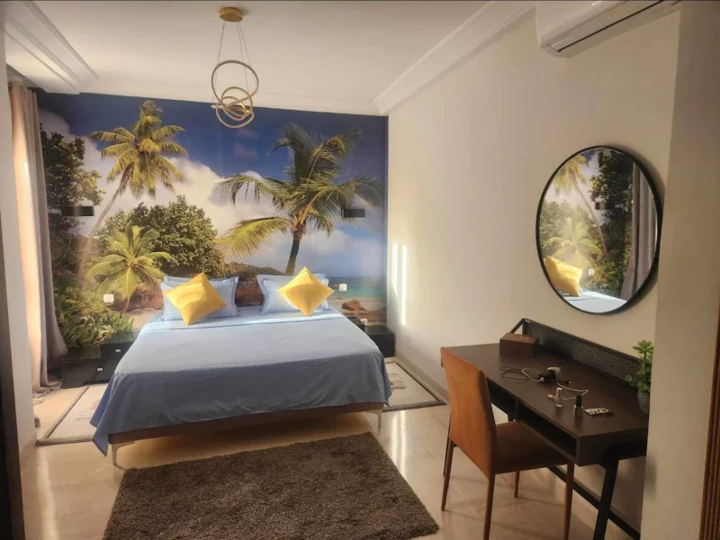 Superbe appartement en bord de mer/vue à Hammamet - Photo 4