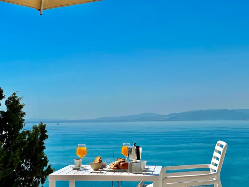 La symphonie bleue Vue imprenable sur la mer - Photo 41