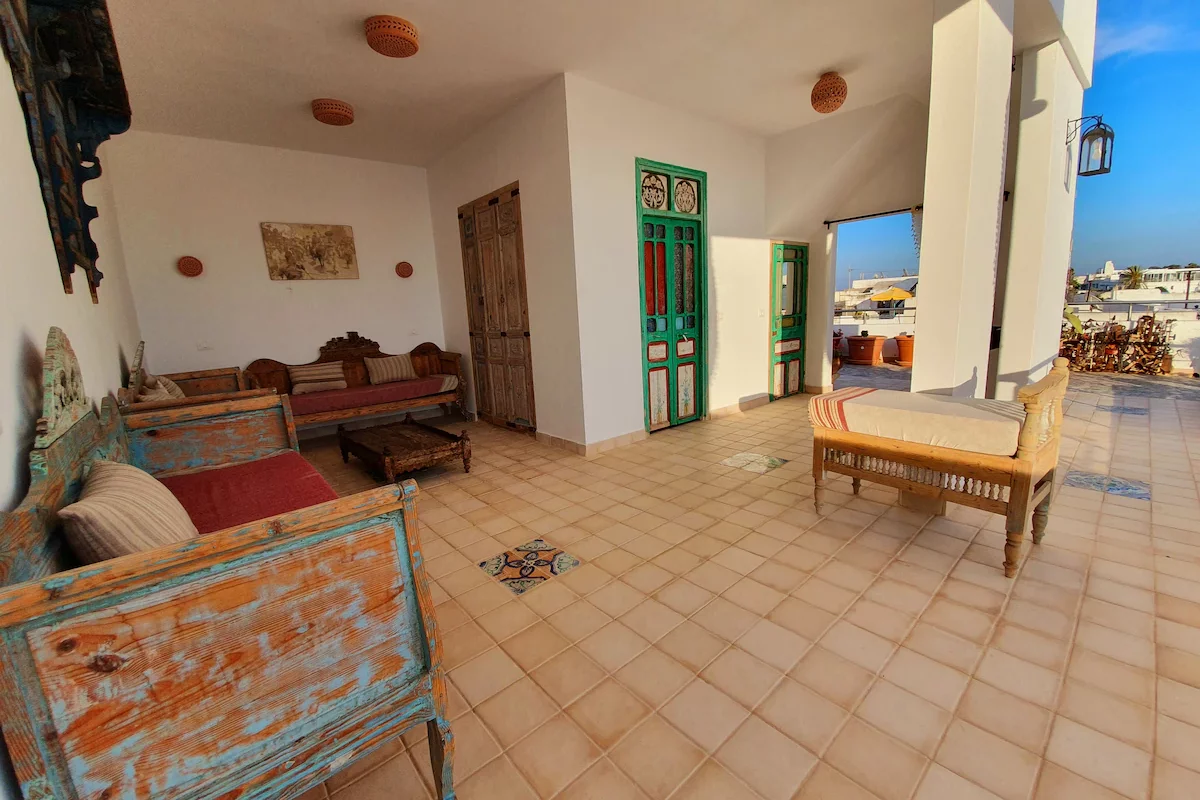 Maison atypique de la médina proche de la plage - Photo principale