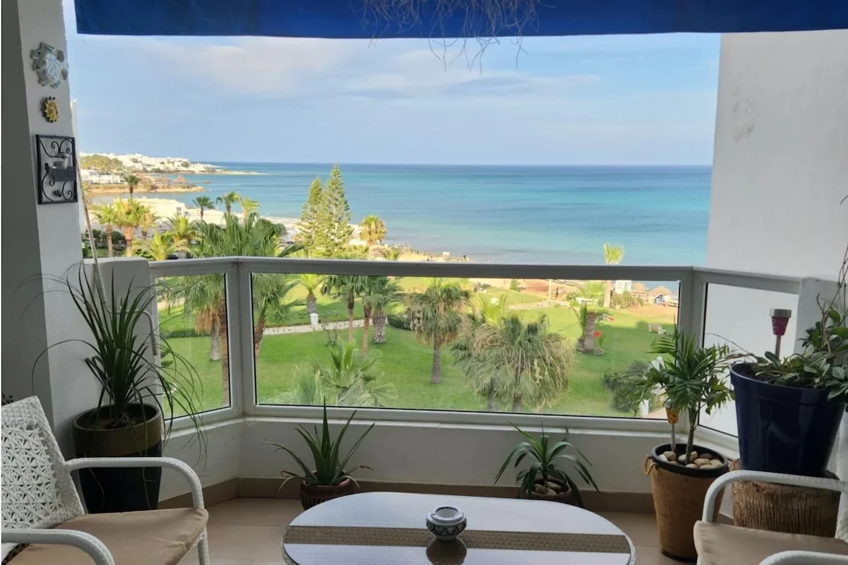 Superbe appartement en bord de mer/vue à Hammamet - Photo principale