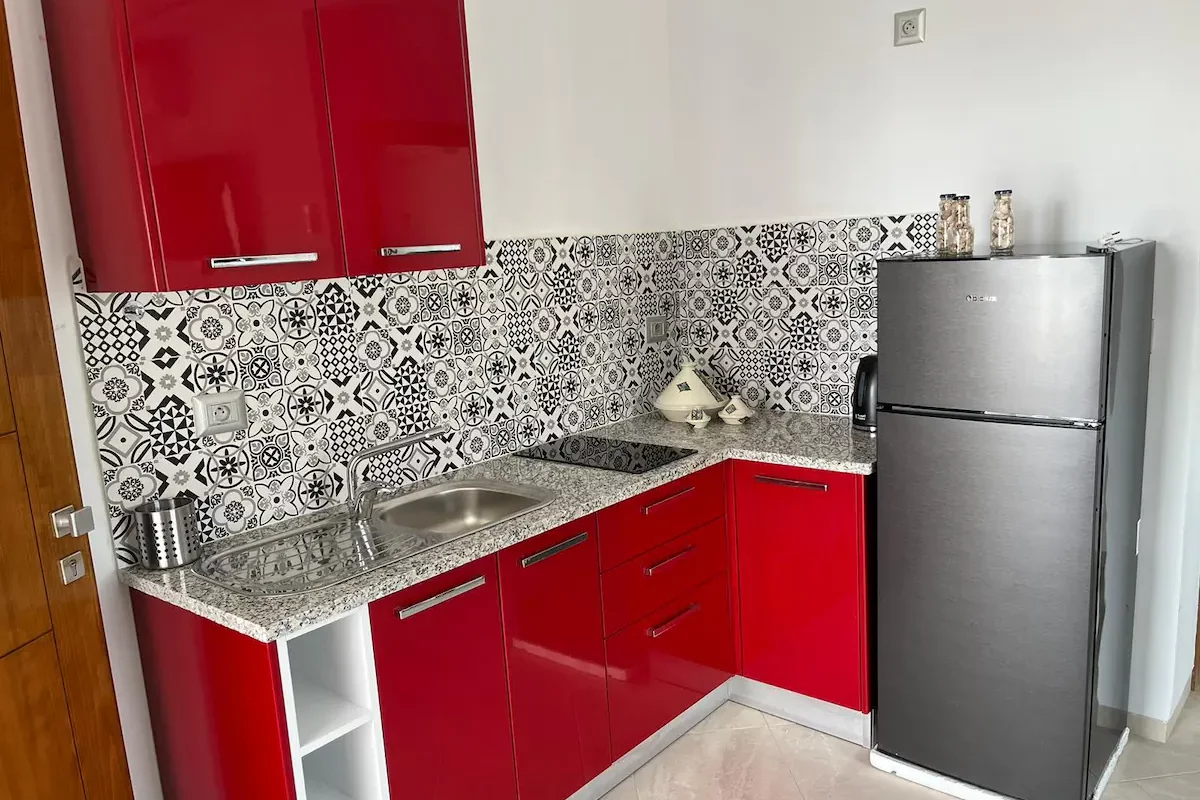 Studio Rouge Cosy à Dar Lili Djerba - Photo principale