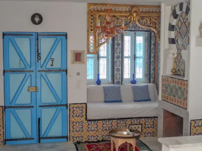 Cosy Sidi Bou-Cheminée & Lumière