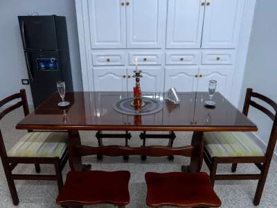 Photo 12 de La Casablu | 3 chambres , Terrasse, vue Sunset