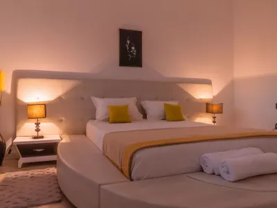 Photo 16 de La Casablu | 3 chambres , Terrasse, vue Sunset