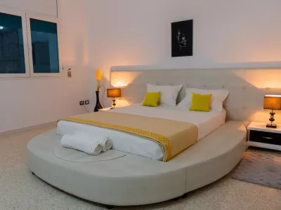 Photo 18 de La Casablu | 3 chambres , Terrasse, vue Sunset