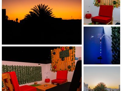 Photo 37 de La Casablu | 3 chambres , Terrasse, vue Sunset