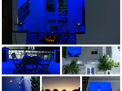 Photo 45 de La Casablu | 3 chambres , Terrasse, vue Sunset