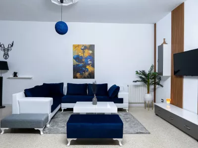 Photo 8 de La Casablu | 3 chambres , Terrasse, vue Sunset