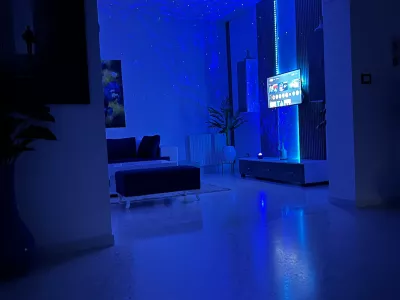 Photo 9 de La Casablu | 3 chambres , Terrasse, vue Sunset