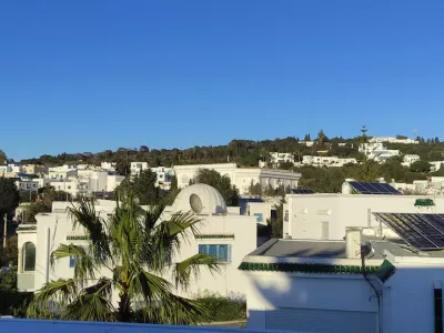 Studio sur le toit idéal pour voyageurs solo/duo.