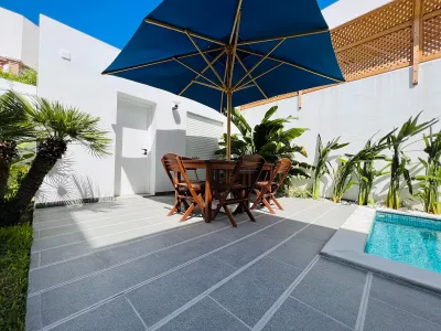 Photo 23 de Belle maison avec belle piscine/très proche de la mer