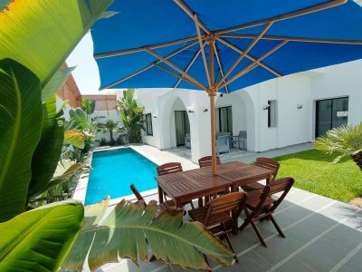 Photo 77 de Belle maison avec belle piscine/très proche de la mer