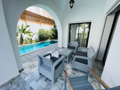 Photo 84 de Belle maison avec belle piscine/très proche de la mer