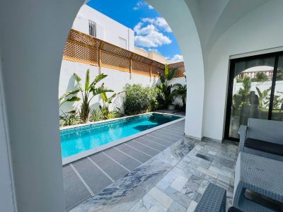 Photo 86 de Belle maison avec belle piscine/très proche de la mer