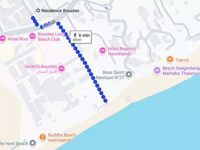 Photo 11 de Moderne S+1 avec piscine à 400m de la plage