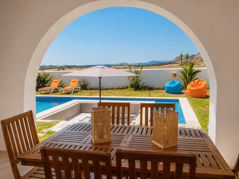 Maison de Luxe avec Piscine Privée et Vue sur Montagne à El Monchar – Hammamet - Photo 9