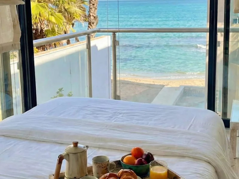 Appartement de luxe avec vue sur l'océan cœur/Marsa, accès à la plage - Photo 3