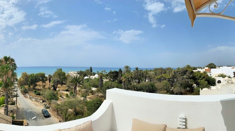 Roof Top Pied dans l'eau Vue panoramique Hammamet - Photo 22