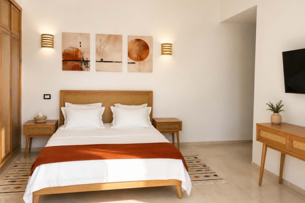 Maison de Luxe avec Piscine Privée et Vue sur Montagne à El Monchar – Hammamet - Photo principale