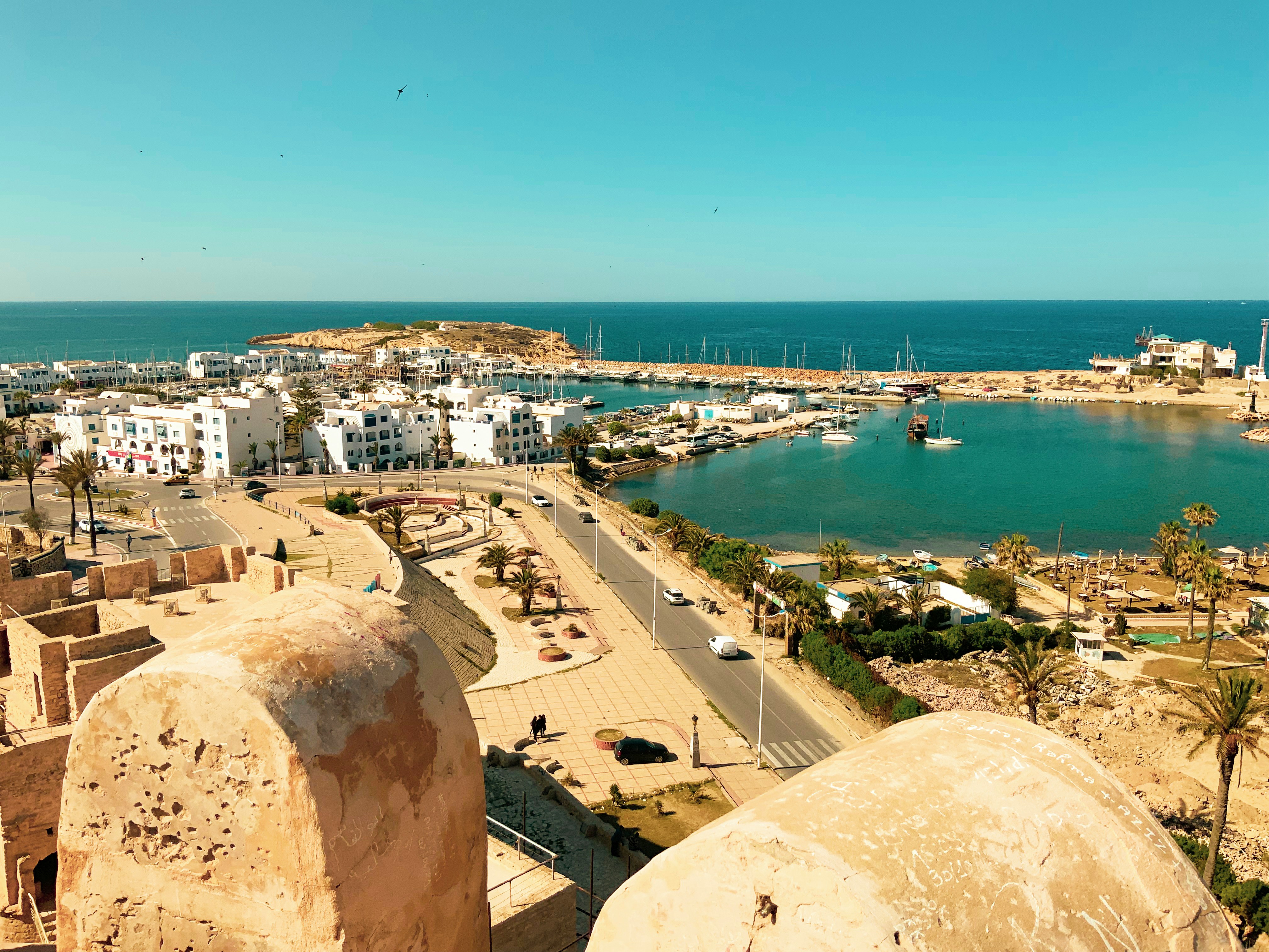 Carte de la Tunisie avec itinéraire 7 jours testé : Tunis, Hammamet, Sousse, Kairouan, El Jem
