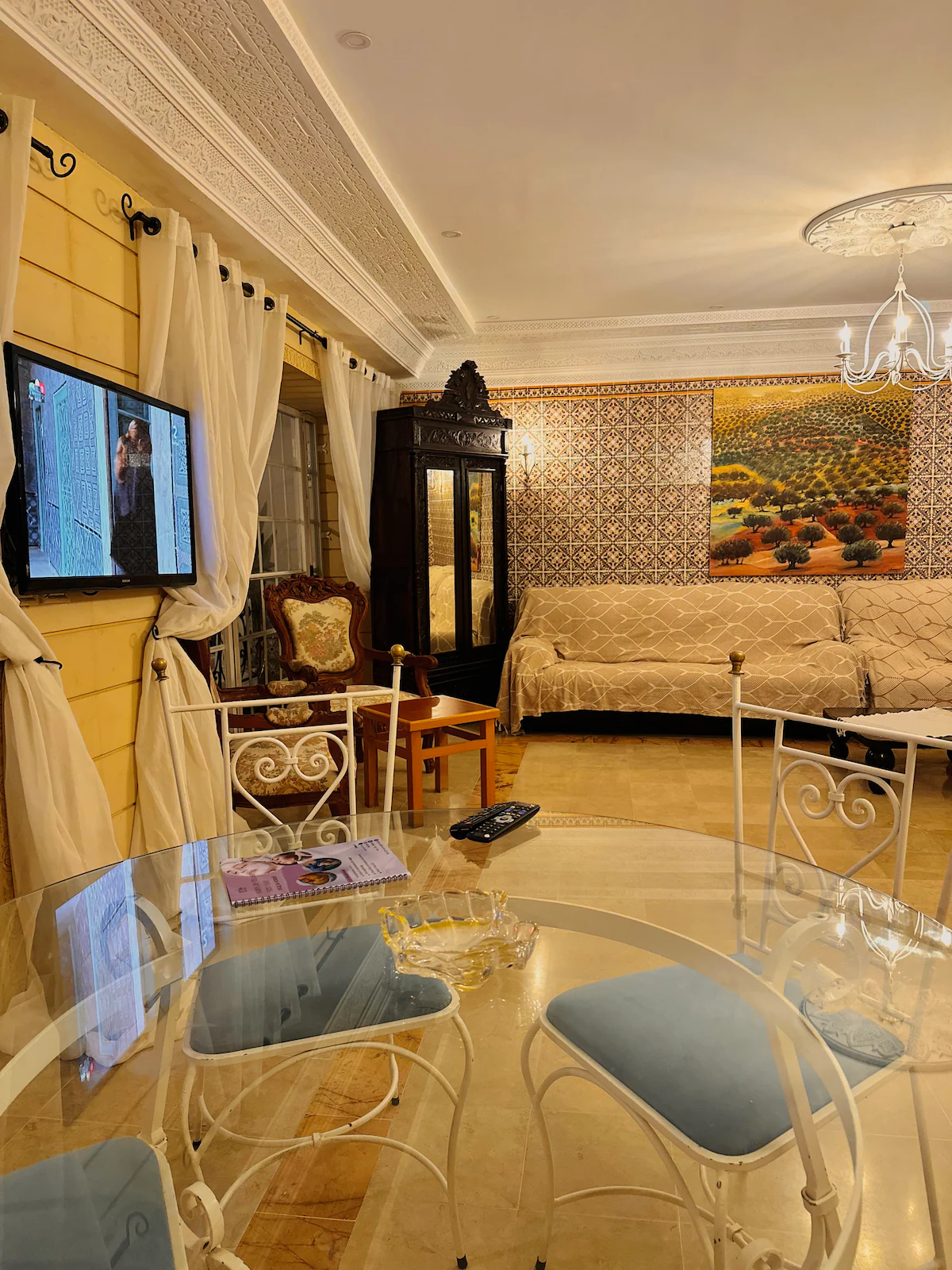 Villa Marwen, piscine et hammam turc