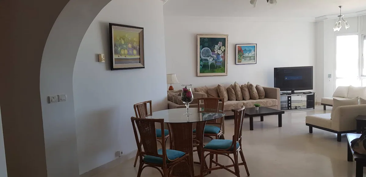 Appartement avec vue sur la mer et accès privé à la plage