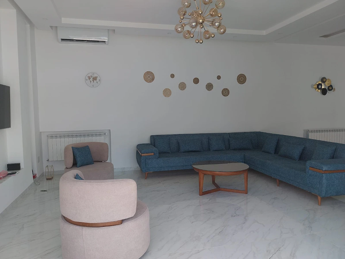 Luxueuse villa Hammamet Family à 900m de la plage