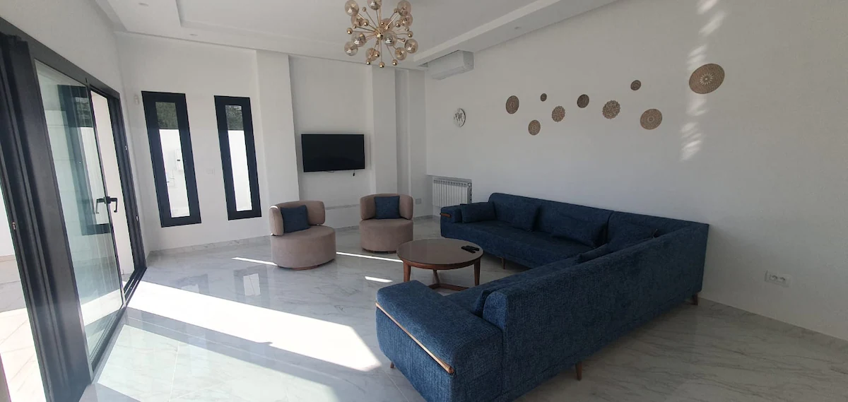 Luxueuse villa Hammamet Family à 900m de la plage