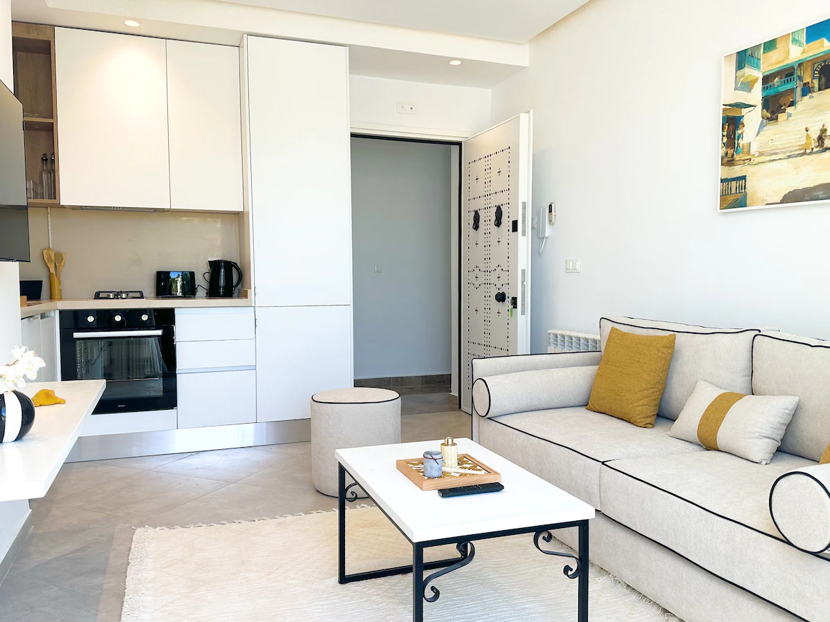 Appartement chmissa : 1 Bedroom