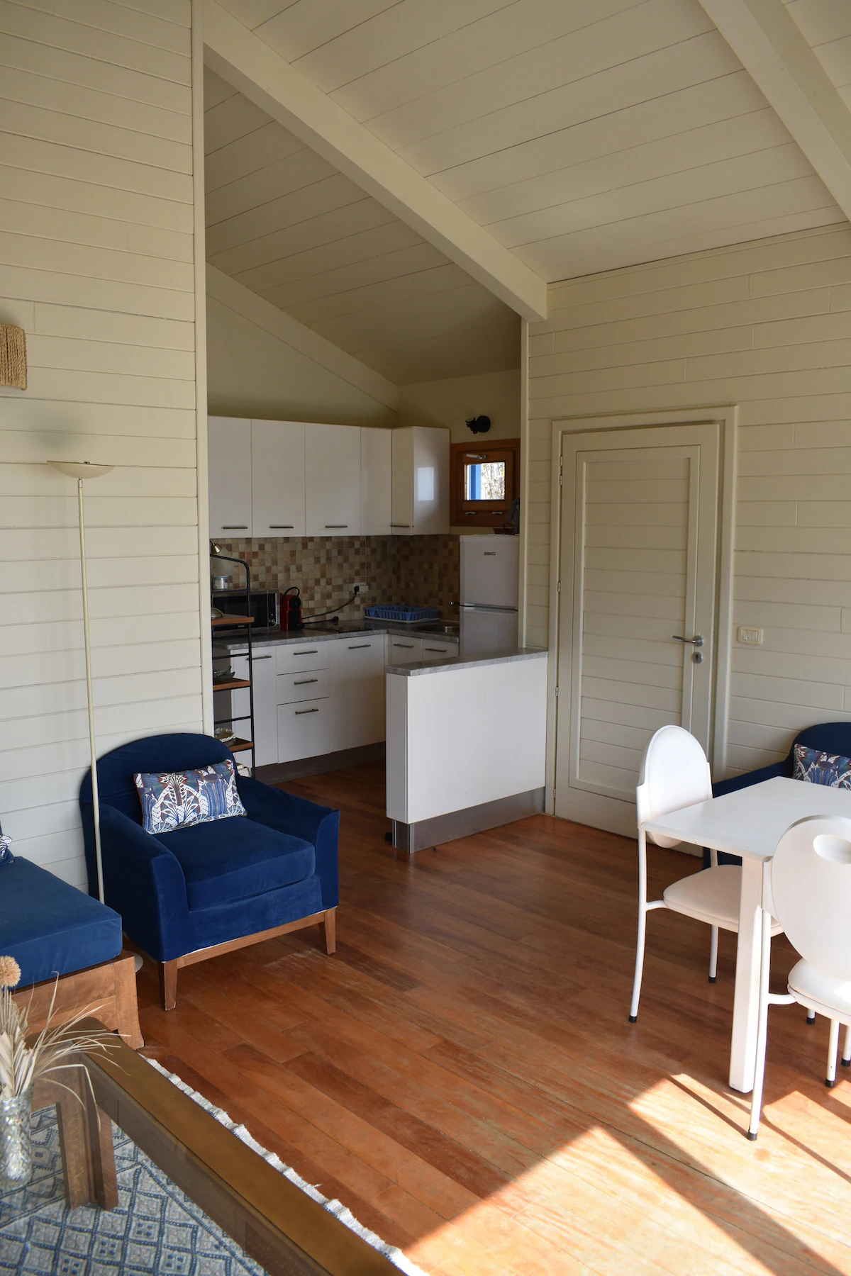 Maison en bois, pied dans l'eau...