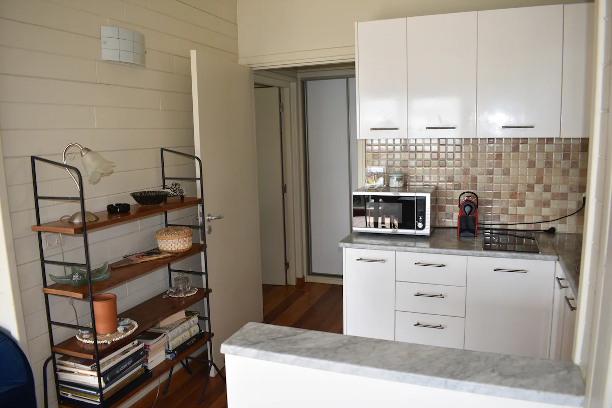 Maison en bois, pied dans l'eau...