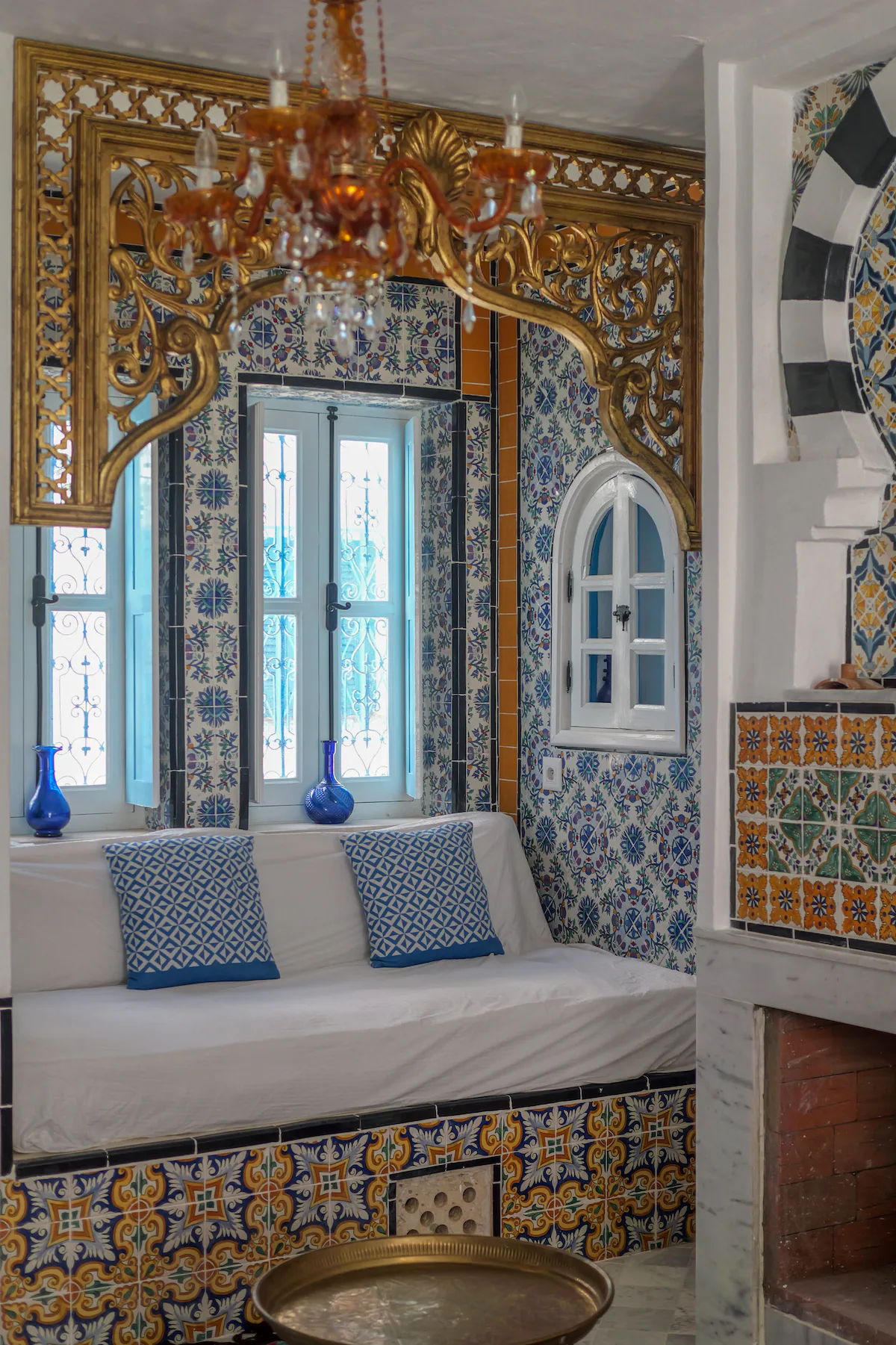 Cosy Sidi Bou-Cheminée & Lumière